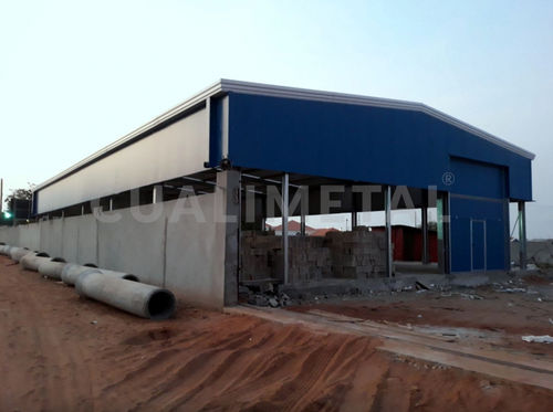 Entrepôt modulaire - CUALIMETAL - préfabriqué / industriel / en tôle