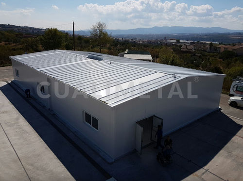 Bâtiment modulaire - CUALIMETAL - préfabriqué / pour centre sportif