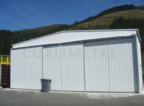 Hangar modulaire - PLENAVE 12.5 - CUALIMETAL - industriel