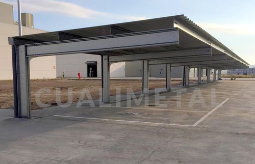 Abri de voiture solaire - MARQUISOL&reg; - CUALIMETAL