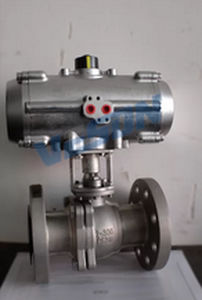 Actionneur de vanne pneumatique - VS-083DA - pneumaticairactuator.com - rotatif / à pignon crémaillère / double effet
