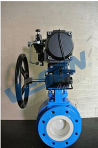 Vanne à boisseau sphérique - pneumaticairactuator.com - pneumatique / de contrôle / d'arrêt