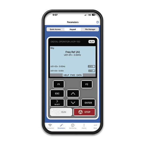 Application mobile de supervision - Intelli-Connect™ - Magnetek - de sécurité / de programmation / configuration
