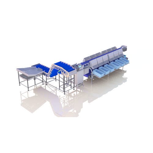 Calibreur pour poisson - PRSG-SG - Arde Makine San. ve Tic. Ltd. Şti. - à bande / avec convoyeur / de tri