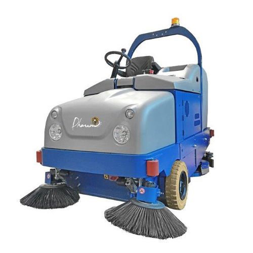 Balayeuse autoportée - COMBINEE115B - Pharaon - hydraulique / électrique / d'extérieur