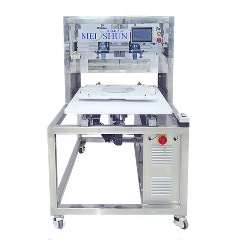 Trancheuse de gâteaux à ultrasons - HDMS-DJB600 - Handan City Meishun Machinery Co.,Ltd - rectangulaire / ronde / automatique