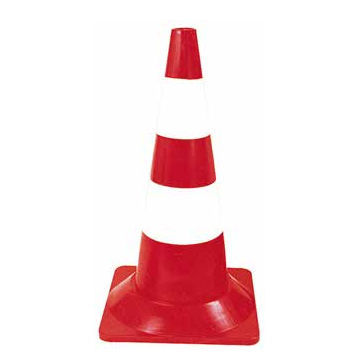Cône de signalisation haute visibilité - CONEPLAST series - PMS INDUSTRIE - en polyéthylène