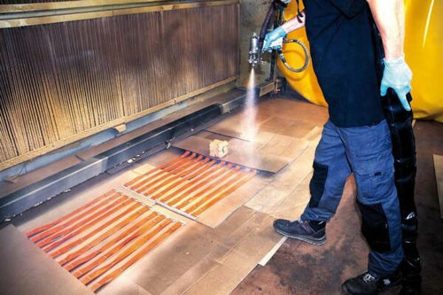Application de revêtement polyuréthane - POLYSPRAY - PMS INDUSTRIE - sur composite / industrielle / pour sangle de levage