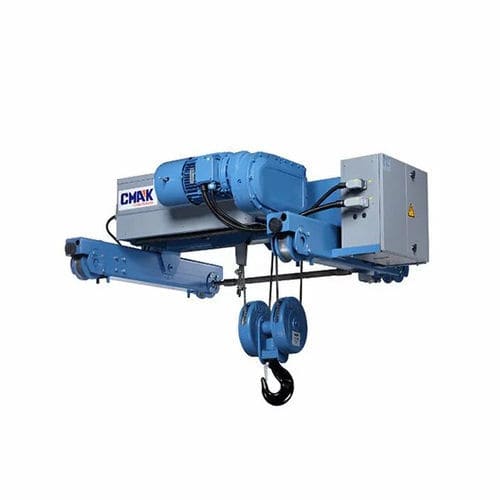 Palan électrique à câble - CMX Series - CMAK Crane Systems - compact / avec chariot / 400V