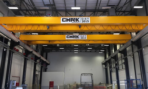 Pont roulant monopoutre - CMAK Crane Systems - bipoutre / pour usage intensif