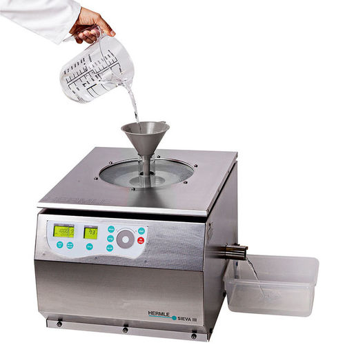 Centrifugeuse de laboratoire - SIEVA 3 - Hermle Labortechnik - pour applications pharmaceutiques / pour l'industrie chimique / filtrante