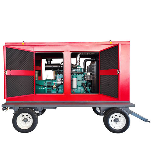 Groupe électrogène diesel - SLT series - Shanghai Sollant Energy Saving Technology Co., Ltd - à gaz / triphasé / sur roulettes