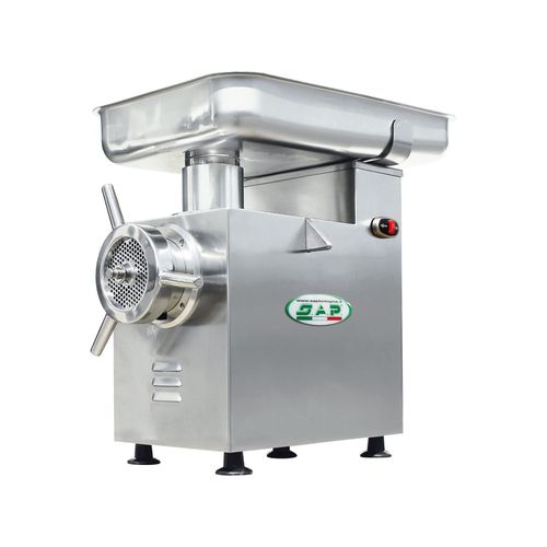 Hachoir à viande industriel - TQ series - S.A.P. SRL - de viande fraîche / sur table / avec alimentation manuelle