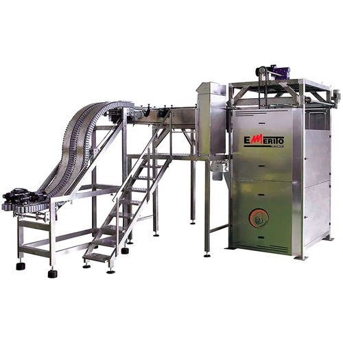 Dépalettiseur couche par couche - SMA series - Emerito S.L. - cartésien / pour boîtes de conserve / pour boîtes
