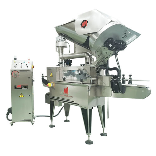 Capsuleuse linéaire - Emerito 1.8 - Emerito S.L. - automatique / pour capsule Twist / pour bouteilles en verre
