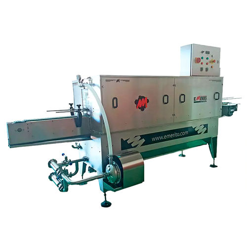 Machine de lavage à eau - Emerito S.L. - automatique / pour bouteilles / pour boîtes de conserve