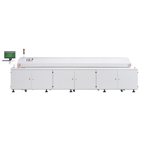 Four de brasage tendre par refusion - Lyra series - Dongguan ICT Technology Co.,Ltd - contrôlable par PC / pour composants électroniques / pour applications automobiles