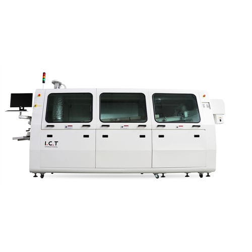 Machine de brasage tendre à vague - Acrab 450 - Dongguan ICT Technology Co.,Ltd - par refusion / contrôlable par PC / contrôlée par PLC