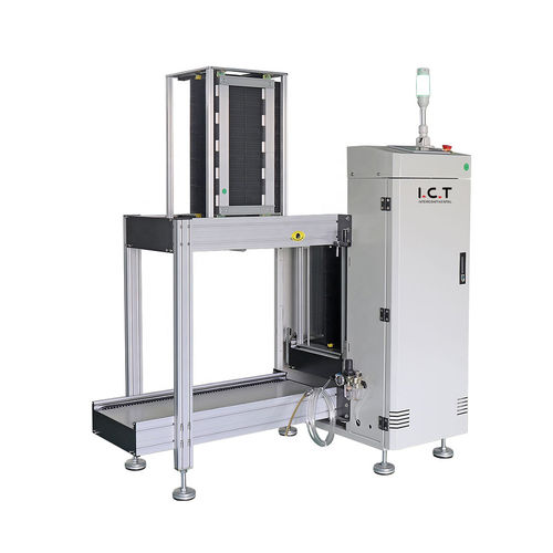 Système de chargement et déchargement pour PCB simple ou double face - LD/UL series - Dongguan ICT Technology Co.,Ltd - modulaire / pneumatique
