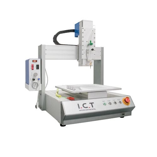 Machine d'application de colle de bureau - I.C.T-S series - Dongguan ICT Technology Co.,Ltd - pour l'industrie électronique / pour l'industrie des semi-conducteurs