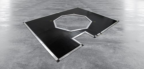 Tapis antidérapant - WIDE Automation - antifatigue / sensible de sécurité / à bulles