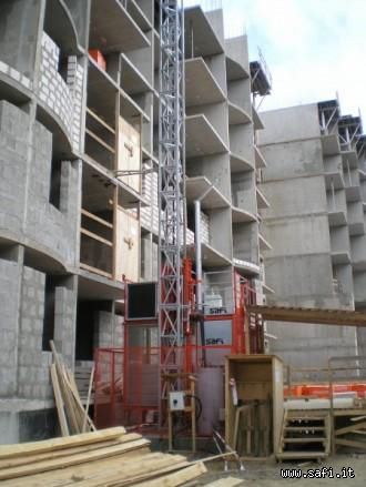 Ascenseur pour chantier - VISION AS 2000 - Safi Group srl - industriel / antidéflagrant / ATEX