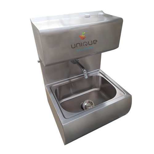 Évier de lavage des mains - XS100 - Zibo Unique Machinery Co., Ltd. - pour l'industrie agroalimentaire / en inox / hygiénique