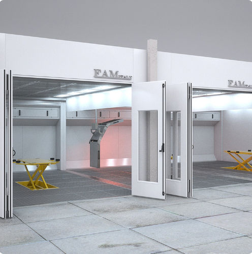 Aire de préparation de fonds avant peinture - FAM srl