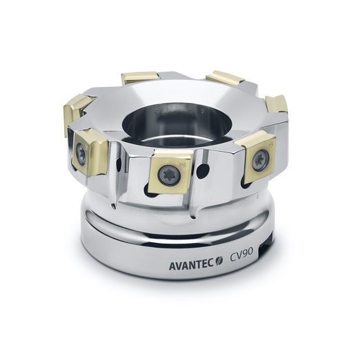 Fraise d'épaulement - CP90 | CV90 - Avantec Zerspantechnik GmbH - tangentielle / à plaquettes indexables / d'ébauche