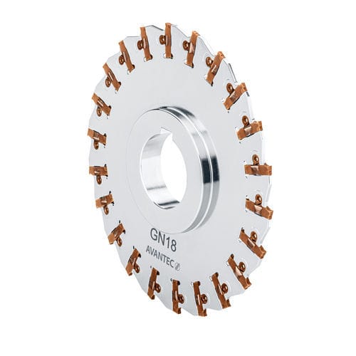 Fraise à rainurer - GN18 - Avantec Zerspantechnik GmbH - à plaquettes / pour fonte / pour acier