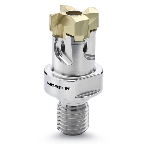 Fraise à grande vitesse d'avance - SP18 - Avantec Zerspantechnik GmbH - indexable / pour fonte / pour acier