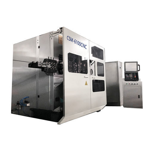 Machine à enrouler les ressorts de compression - CSM-6100 - Luoyang Xianheng Spring Machinery Co.,ltd. - pour machine CNC / de bobinage