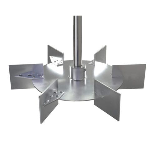Hélice turbine de Rushton - R100 - LIGHTNIN - pour agitateur / débit radial