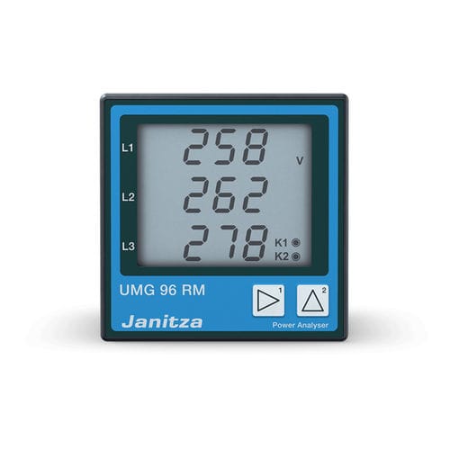 Appareil de surveillance de mesure - UMG 96RM-M - Janitza electronics GmbH - de tension / de qualité d'énergie / M-Bus