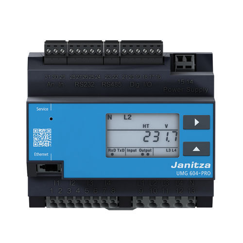 Appareil de surveillance de mesure - UMG 604-PRO - Janitza electronics GmbH - de qualité d'énergie / Ethernet / PROFIBUS