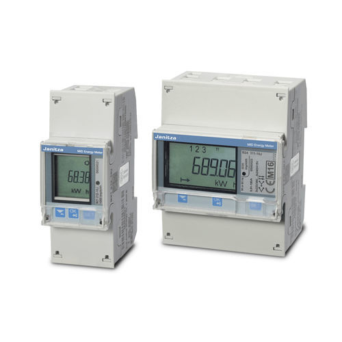 Compteur électrique certifié MID - B series - Janitza electronics GmbH - monophasé / triphasé / Modbus RTU