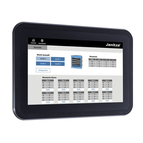 Appareil de surveillance intelligent - 100-WEB - Janitza electronics GmbH - de puissance / de courant / de tension