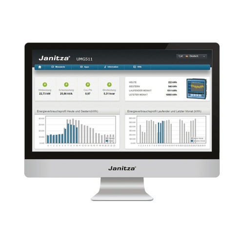 Logiciel de gestion - Janitza electronics GmbH - d'analyse / de supervision / de qualité