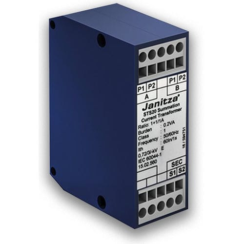 Transformateur de courant - STS series - Janitza electronics GmbH - encapsulé / sommateur