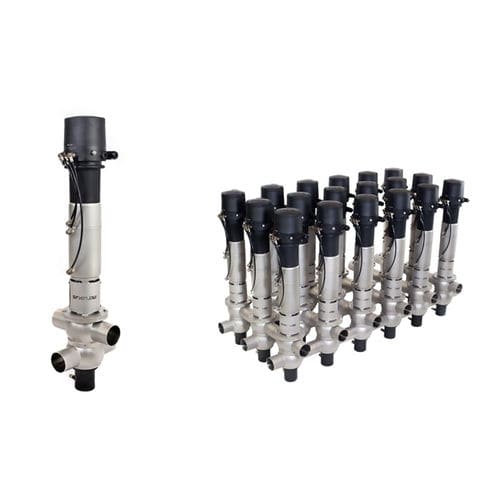 Vanne antimélange - D series - Waukesha Cherry-Burrell - à membrane / hydraulique / de blocage