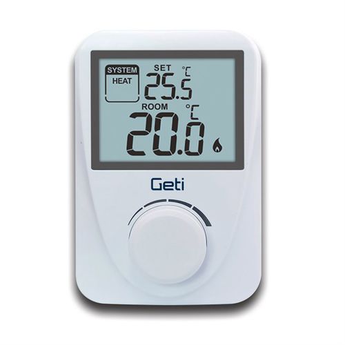 Thermostat réglable - GRT01 - GETI - d'ambiance / numérique / avec batterie
