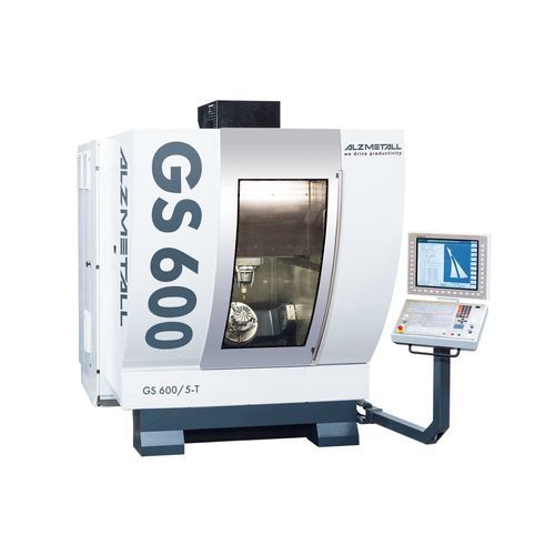 Centre d'usinage CNC 3 axes - GS 600/5-T - Alzmetall - vertical / à portique / à table rotative