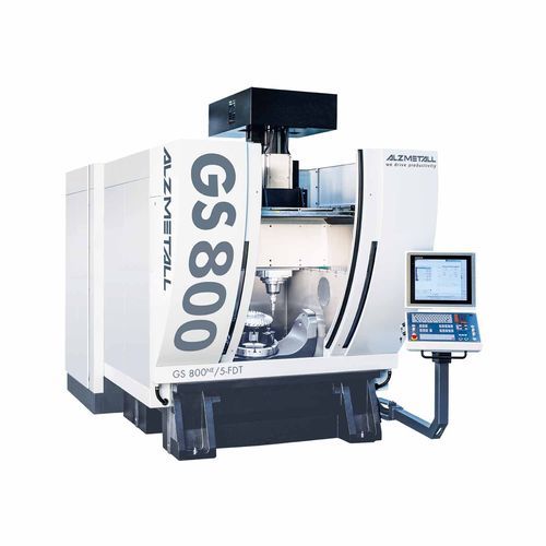 Centre d'usinage CNC 3 axes - GS 800/5-FDT - Alzmetall - vertical / à portique / à table rotative