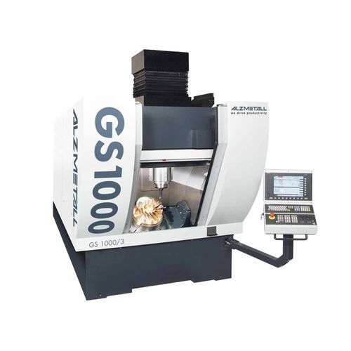 Centre d'usinage CNC 3 axes - GS 1000/3 - Alzmetall - vertical / à portique / HSK A-63