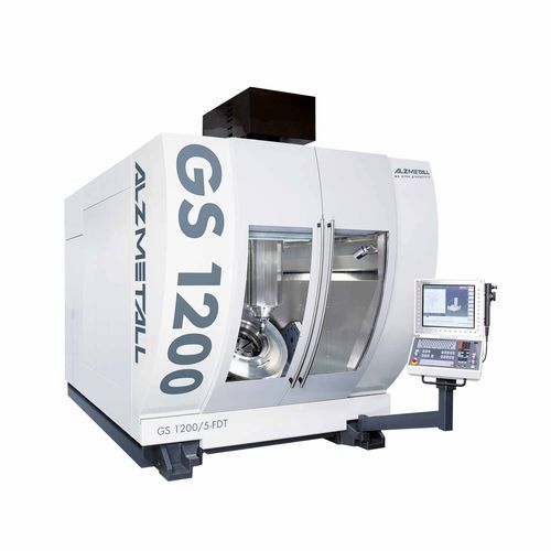 Centre d'usinage CNC 3 axes - GS 1200/5-FDT - Alzmetall - vertical / à portique / à table rotative