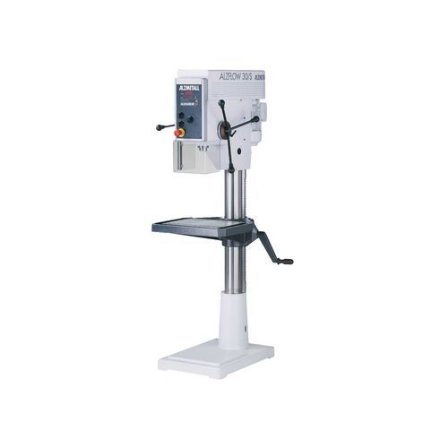 Machine de perçage verticale - ALZFLOW 30/S - Alzmetall - à colonne / pour acier / à vitesse variable