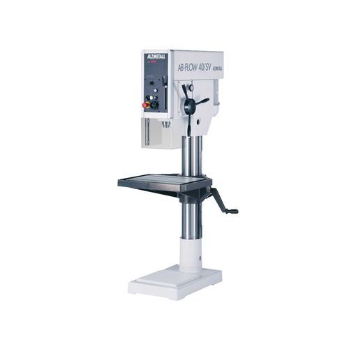 Machine de perçage verticale - AB-FLOW 40/SV - Alzmetall - à colonne / pour acier / à vitesse variable