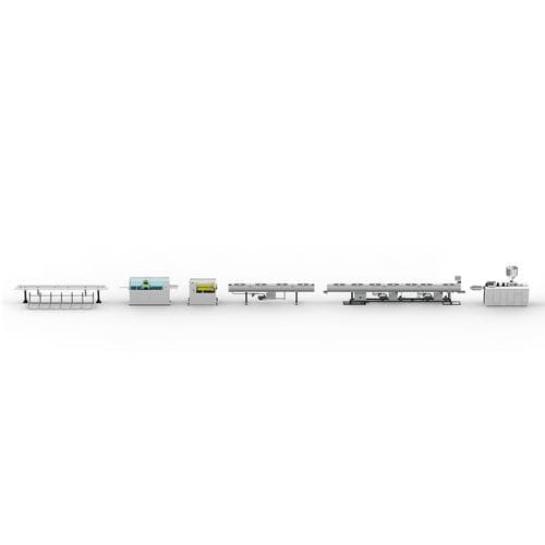 Ligne d'extrusion de tuyau - PVC series - Ningbo Extru Machinery Co., Ltd. - pour PVC / pour tubes de drainage / pour conduits d'égout