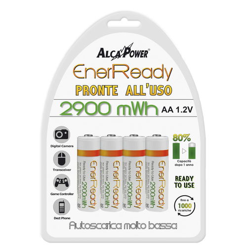 Batterie Ni-MH - AP2900ER-C4 - Alcapower - type AA / IEC