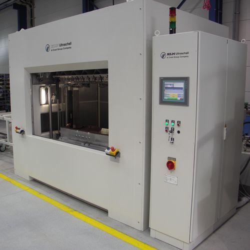 Machine de soudage par friction - LVW series - KLN Ultraschall AG - vibrante / contrôlée par PLC / benchtop